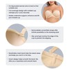 JOATEAY Women's Full Coverage Strapless Push Up Underwire Bra Stay