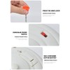 Push Down Spinning Top Toy with LED and Music Peg-top