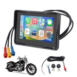BONRYAN W502 Carplay Screen for Motorcycle Portable CarPlay and Android Car for 64G 5 Inch Portable Carplay/Android Car GPS Navigation for Motorcycle