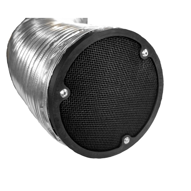 Air Duct Screen and Carbon Filter for 4 Inch Ducts;