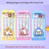 Molang Figure Cartridge Pencil 4pcs Set - Kawaii Korean Stationery,