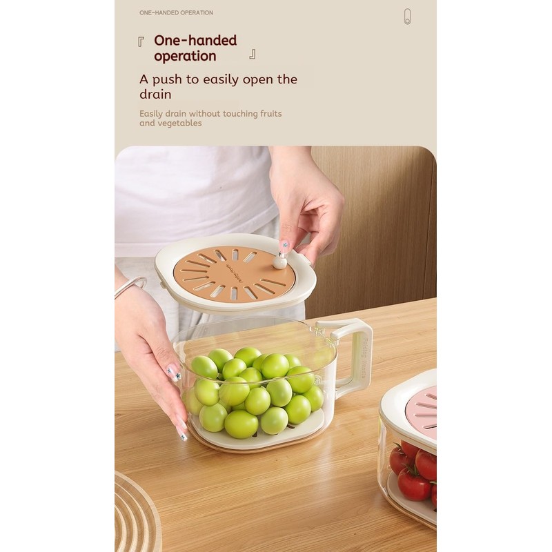 HavenLiving CollapsibleMulti-PurposeColanderStrainerSpace-Saving FoldablePlasticPastaDrainerFruit/Vegetable WashBasketKitchenFilter for SinkCookingSaladPrepSalad Washer Vegetable wash(Rasplbury Pink)