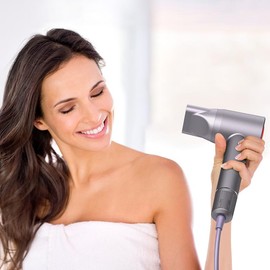 SKRFORM Hair Dryer 160,000 RPM Ionic  500 M Negative Ions for Fast Drying Low Noise Lightweight Design with Diffuser & Nozzle, Perfect for Travel & Home