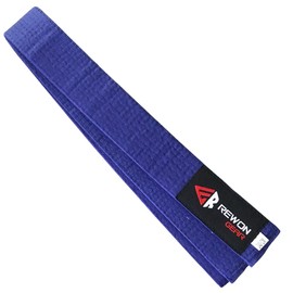 Rewon Gear Karate Martial Arts and Taekwondo Belt (Blue, 4/280cm)