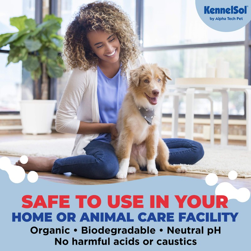 KennelSol Bio-Drain Cleaner and Pet Odor Remover | Eliminates Pet