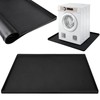 27×27inch Washer Drain Pan Silicone Mat, With Raised Edge Washing