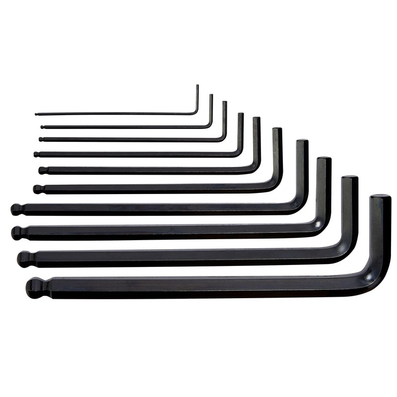 CRAFTSMAN Hex Key Allen Wrench Set with Ball-End, MM, 10