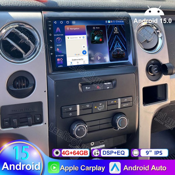 LeeKooLuu Carplay Android 15 For Ford F150 2009 2010 2011