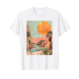 Arizona Desert Sunset Collage Art Collagewave Travel Graphic T-Shirt