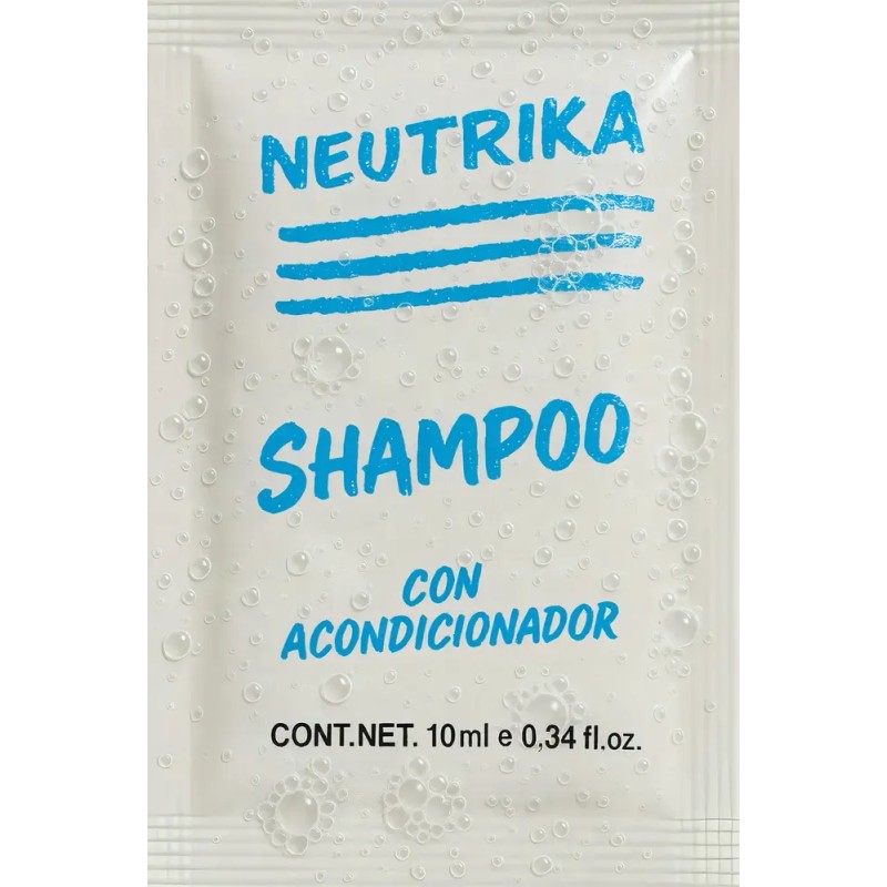 Amenidades Hoteleras Jabón Shampoo Sachet - 200 Pzas.