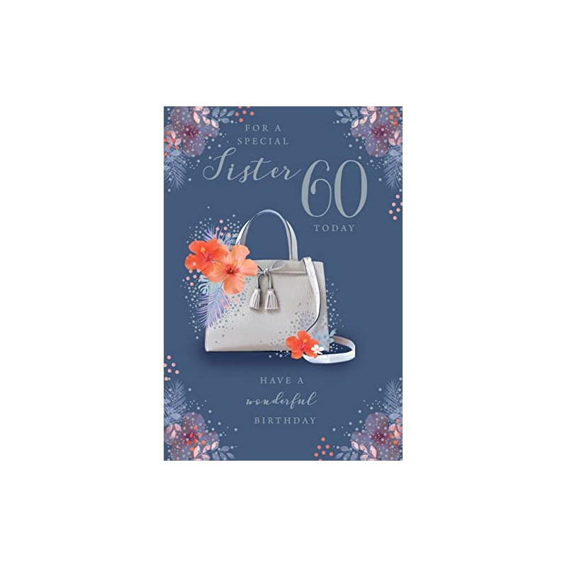 For A Special Sister 60 60th Today Handbag Happy Birthday