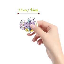 Pastel Goth A Stickers (500 pcs), 10 Sheets Graphic Horror Cartoon Decal Roll Self Adhesive Seals for Kids Girls Boys Teen Birthday Party Decoration Water Bottle Laptop Scrapbook Cards Envelope