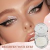 Moonbeam Veil Glitter Eyeshadow – Highlighter Makeup with Shimmer and
