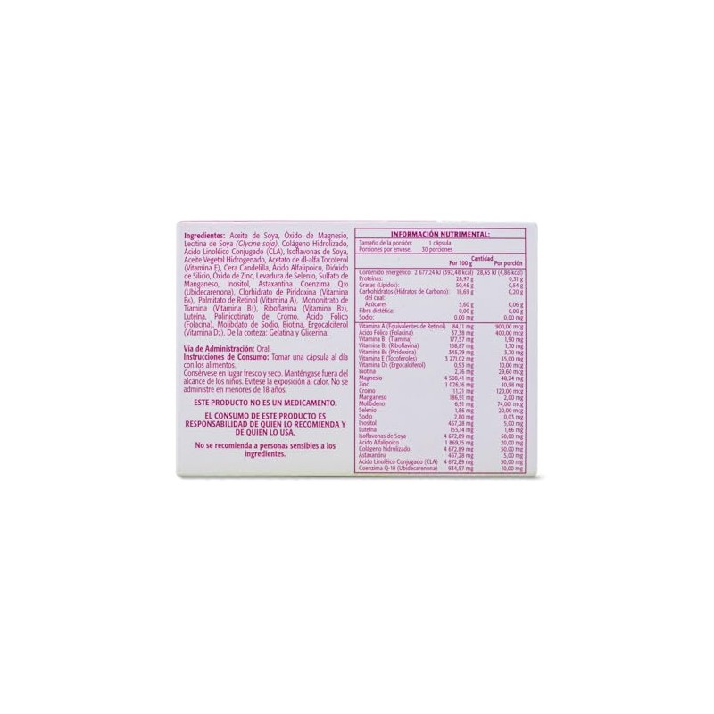 ROCA VIT FEM 30 CAP 1.07G C/U