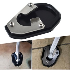 SHINKXMT Motorcycle Bike Kickstand Extender Foot Side Stand Extension Pad Support Plate Anti-Skid Enlarged Base fit for T.riu&mph Tiger 900 Rally Pro 2021-2024