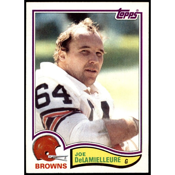1982 Topps # 60 Joe DeLamielleure Cleveland Browns-FB (Football Card)