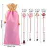 Makeup Brush Set Beauty And Beast Rose Makeup Brushes Set