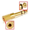 Poppstar 2x Audio Adapter Coupler Jack 3.5 mm Female to