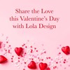 Lola Design - Valentine’s Day Cards - Blank Cards and