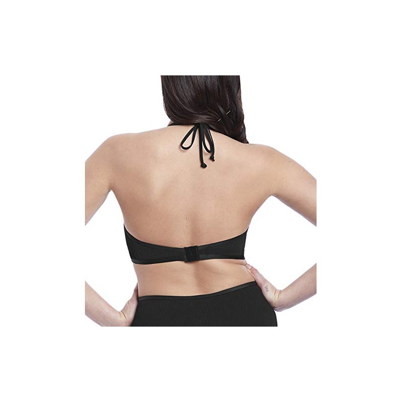 Freya Women's Nouveau Soft Triangle Bikini Top, Black, 30D