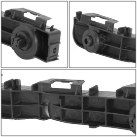 Auto Dynasty TO1033114 Front Bumper Cover Support Bracket Compatible with Toyota Avalon 2013-2018, Passenger Right Side, Polished Black