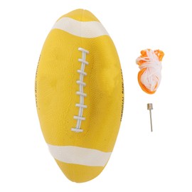 Rugby Ball Professional Size 3 Rubber Lightweight Portable High Elasticity Training Rugby Ball for Beginners Teenagers Practice