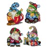 Crafting Spark Christmas Gnomes 138CS Crafting Spark Counted Cross-Stitch Kit