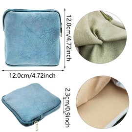 3 Pack Small Makeup Bag for Handbag,Cosmetic Bag,Small Travel Essentials Makeup Carrying Case Wash Bags Cosmetic Bag Organizer for Women