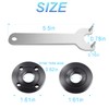 4.5" 5" 5/8-11 Angle Grinder Wrench Spanner Metal Lock Nut
