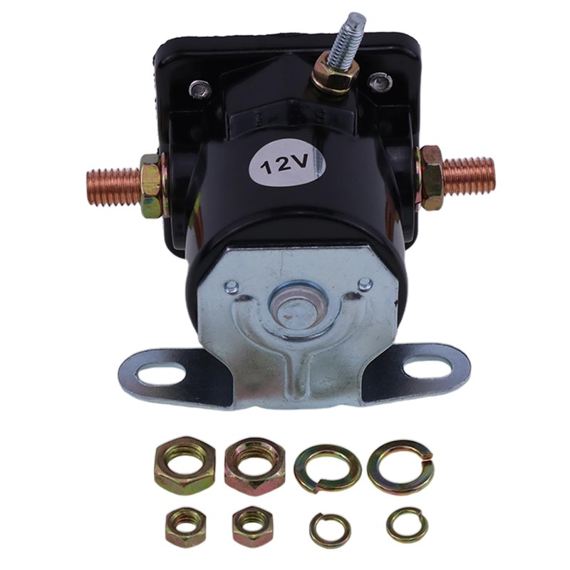 DVPARTS Motor Control 12V 3 Terminal Motor Solenoid 15730 1306070