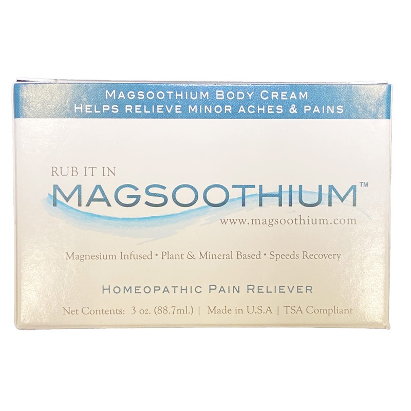Magsoothium Original Recovery Balm- Magnesium Sulfate/Arnica Recovery Balm