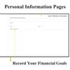 Bill Tracker Notebook - Monthly Bill Organizer & Planner for