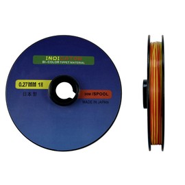 Aventik 2PACK-30m/spool Fly Fishing Indicator Line Two-Color Design High Visibility European Nymphing Bite Indicator Tippet 13LB