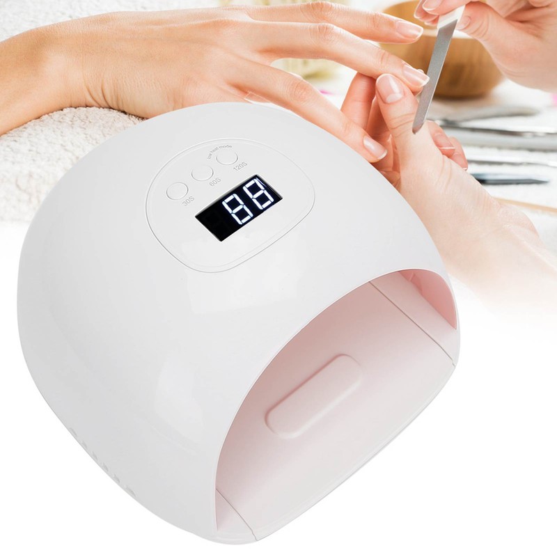 72W Professional Nail Dryer Gel Polish UV LED Light Manicure