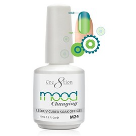 [M24] Cre8tion - Mood Changing Collection Soak Off Gel [Easy Application] LED/UV cured 15mL/0.5 fl oz