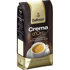 Dallmayr Crema D'oro Whole Beans Coffee 2 Packs X 17.6oz/500g (Pack of 2)