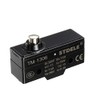 uxcell TM-1306 SPDT 1NO+1NC Short Reed Snap Button Lever Type