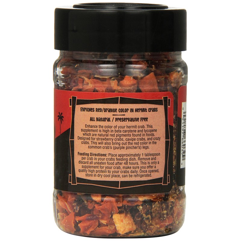 Fluker's Color Enhancer Treat for Hermit Crabs, Red