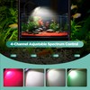 Lominie LED Aquarium Light Full Spectrum 25W Aquarium Plant Light