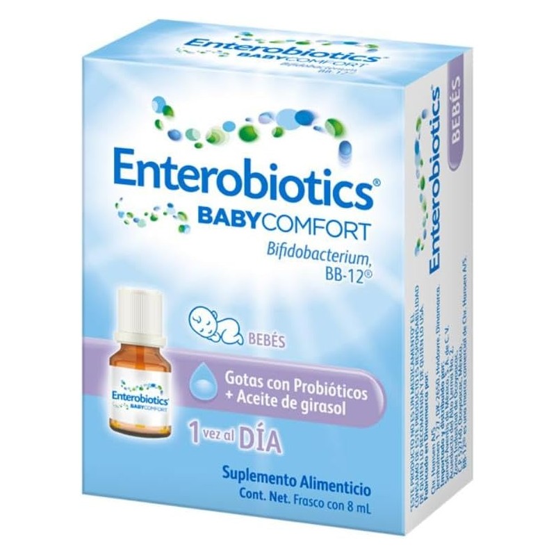 Baby Comfort suplemento alimenticio para bebé, frasco de 8 ml