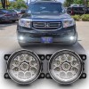 AQJ FOR 2012-2015 HONDA PILOT CLEAR LENS DRIVING FOG LIGHTS