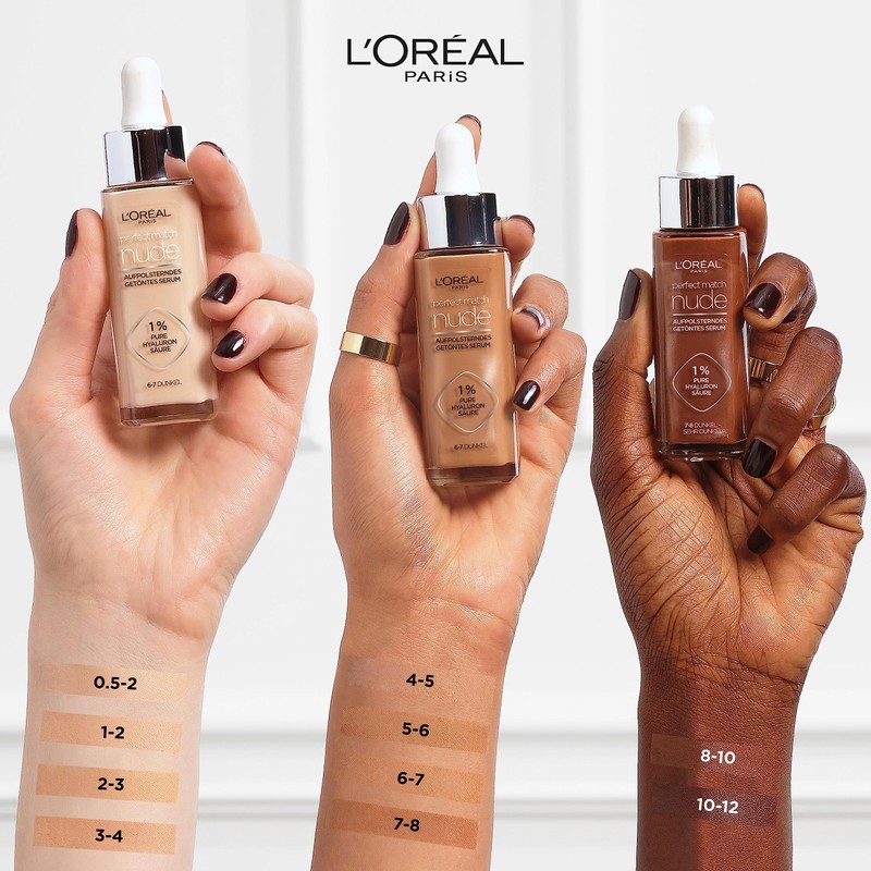 L'Oréal Paris Tinted Serum Nourishing Liquid Foundation with Hyaluronic Acid