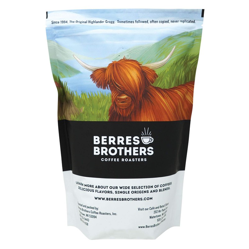 Berres Brothers Highlander Grogg Whole Bean Coffee 2 Pound Package