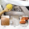 Lyxheth 10PCS Microfiber Wax Applicator Pads, Polishing Pad, 5Inch Buffing