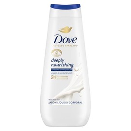 Dove Jabón Líquido Corporal Nutrición Profunda, para una piel con más suavidad e hidratación al instante 400 ml