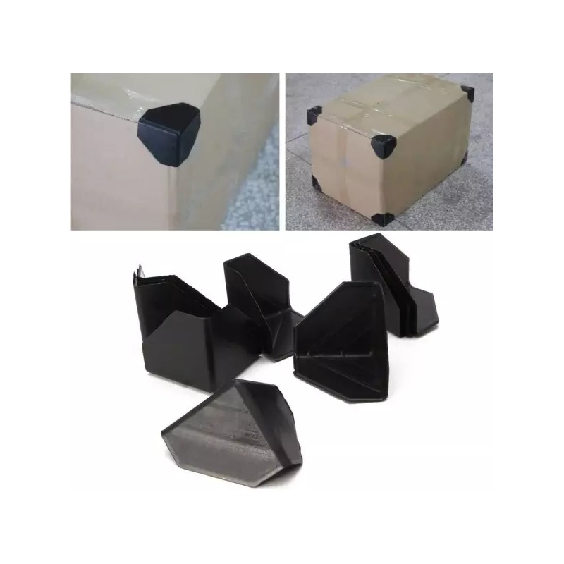 상자 배송을 위한 모서리 보호대 플라스틱 포장 가장자리 50개 Plastic