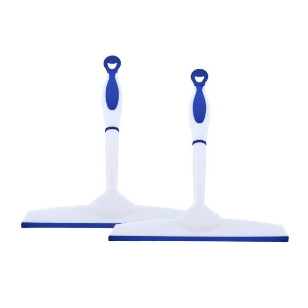 Superio 10" Window Rubber Squeegee with Hanging Loop, 2 pack