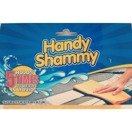 Handy Shammy Auto Boat Drying Shammy Chamois Towel Super Absorbent 16.2 x 13.5 Inches 1 Ct/Pk