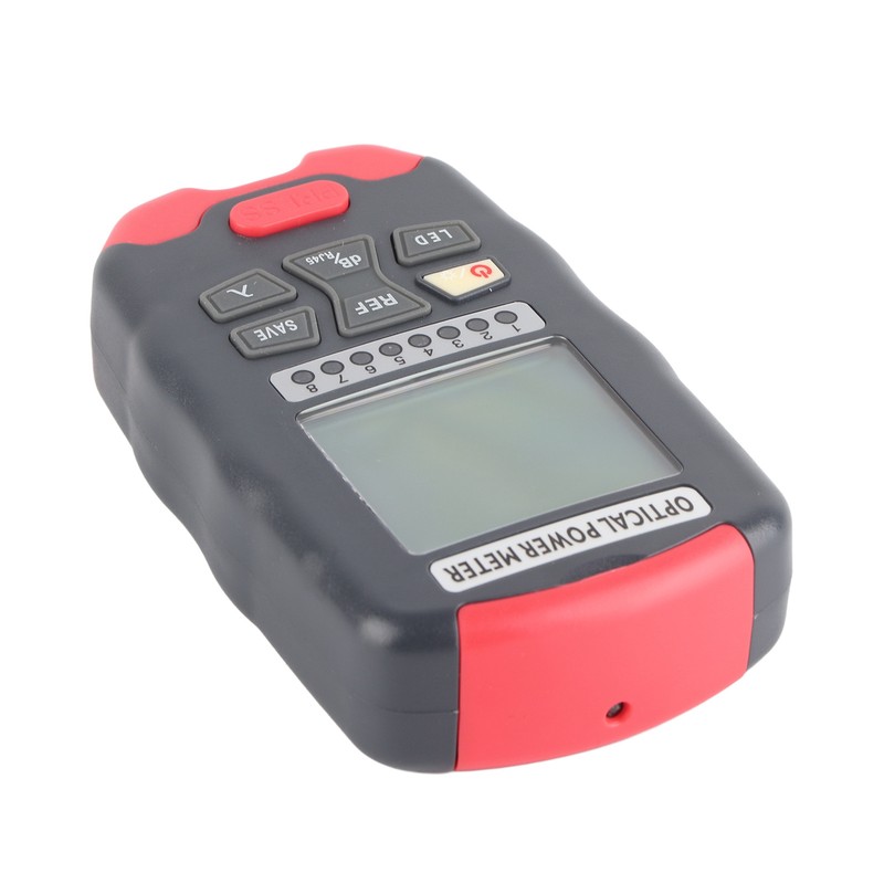 Mini Optical Fiber Power Meter RJ45 Tester FC SC ST