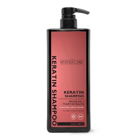The Spathecary Keratin Shampoo with Argan Oil + Plant Extracts 33.8 oz